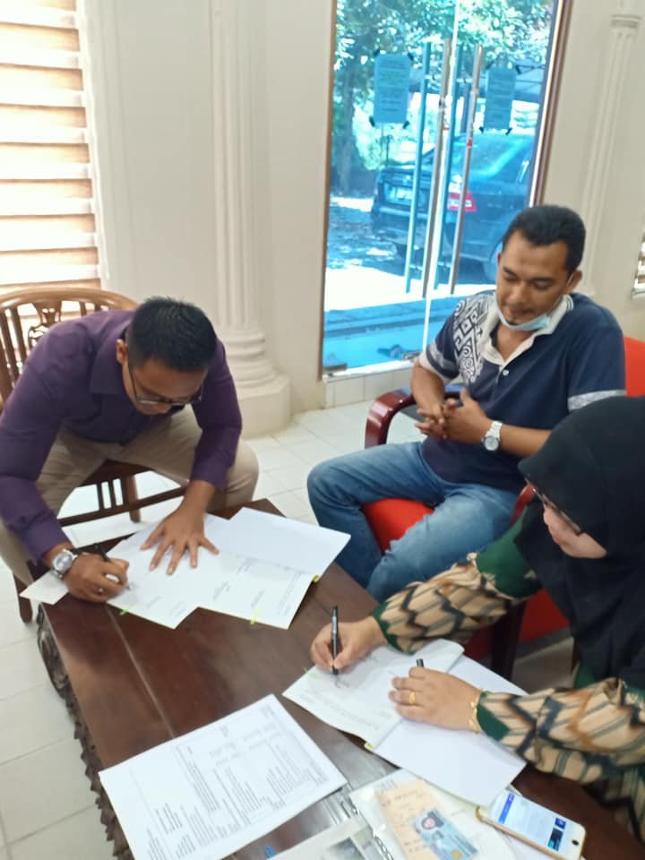 Sign Agreement Kg Dusun Durian
