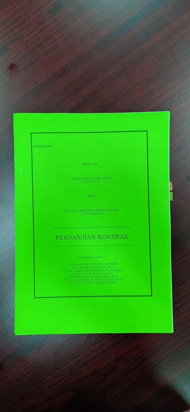 Sign Agreement Banglo Kg Keting