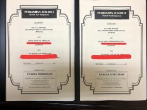 SIgn Agreement Bangla Kg Padang Raja